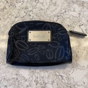 Bebe Black Make-up Case bag